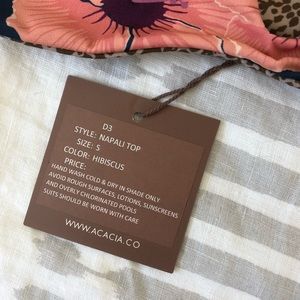 acacia swimwear Swim - ✨ ACACIA Napali top Hibiscus SOLD acacia swimwear Swim - ✨ ACACIA Napali top Hibiscus SOLD